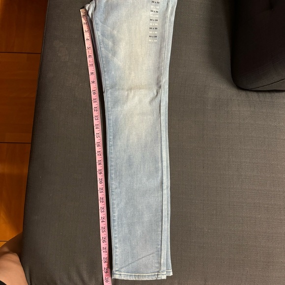 Pacsun NWT Stacked Skinny Jeans in Antique Light Wash Size 30 x 30 - Picture 10 of 11